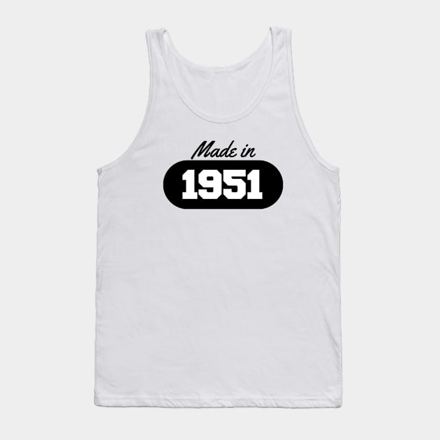 Made in 1951 Tank Top by AustralianMate